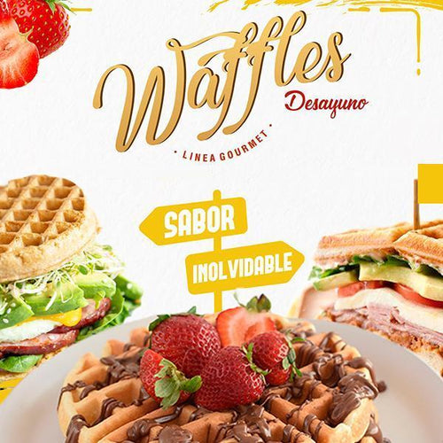 Gourmet - Waffles Desayuno - Comeme